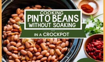 Cooking Pinto Beans |Without Soaking | In Slow Cooker or Crockpot