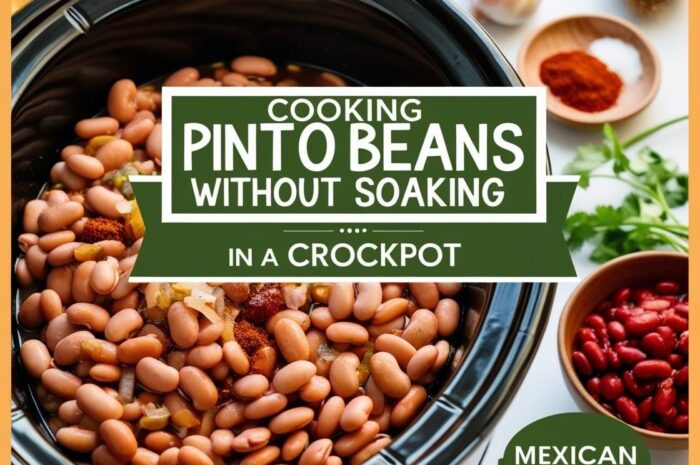 Cooking Pinto Beans |Without Soaking | In Slow Cooker or Crockpot