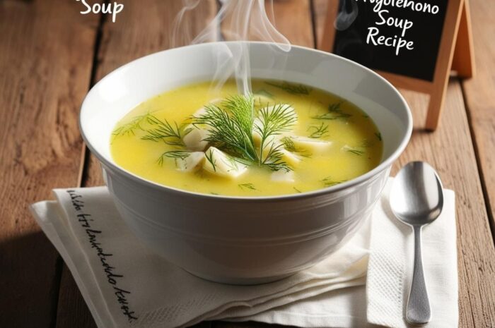 Traditional Avgolemono Soup Recipe