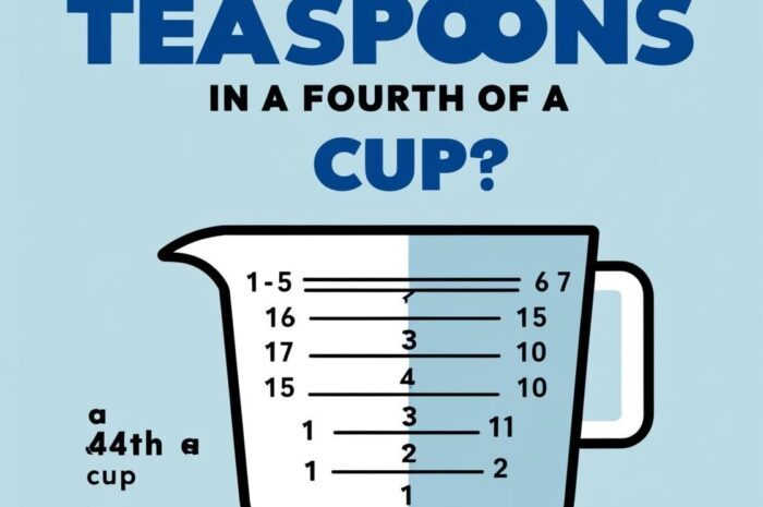 There Are 12 Teaspoons in A Fourth of a Cup